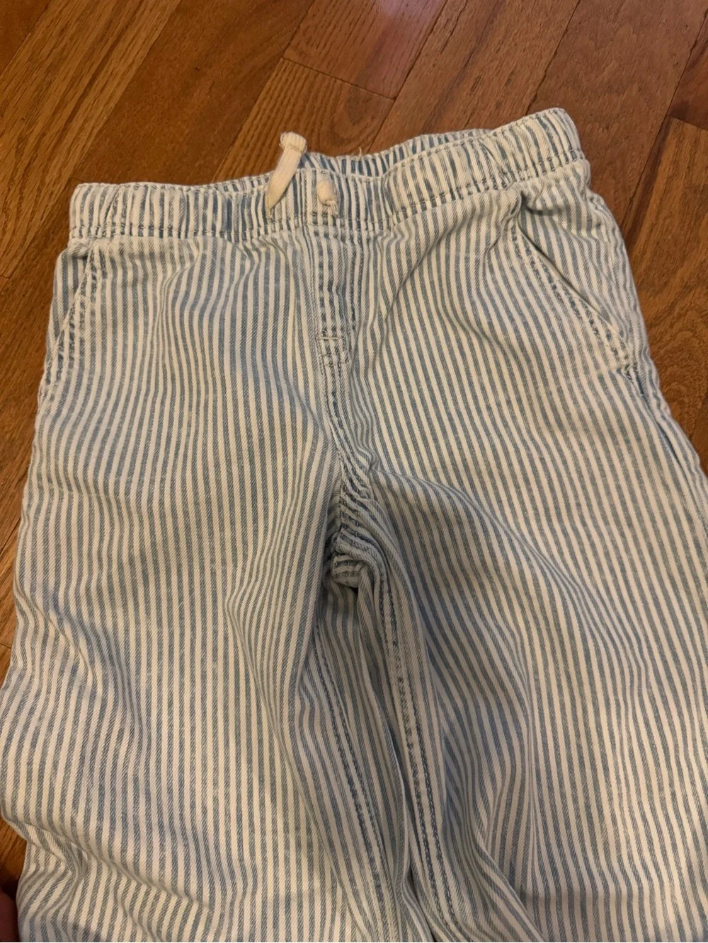 Cat & Jack Girls Striped Wide Leg Pants Size 10/12